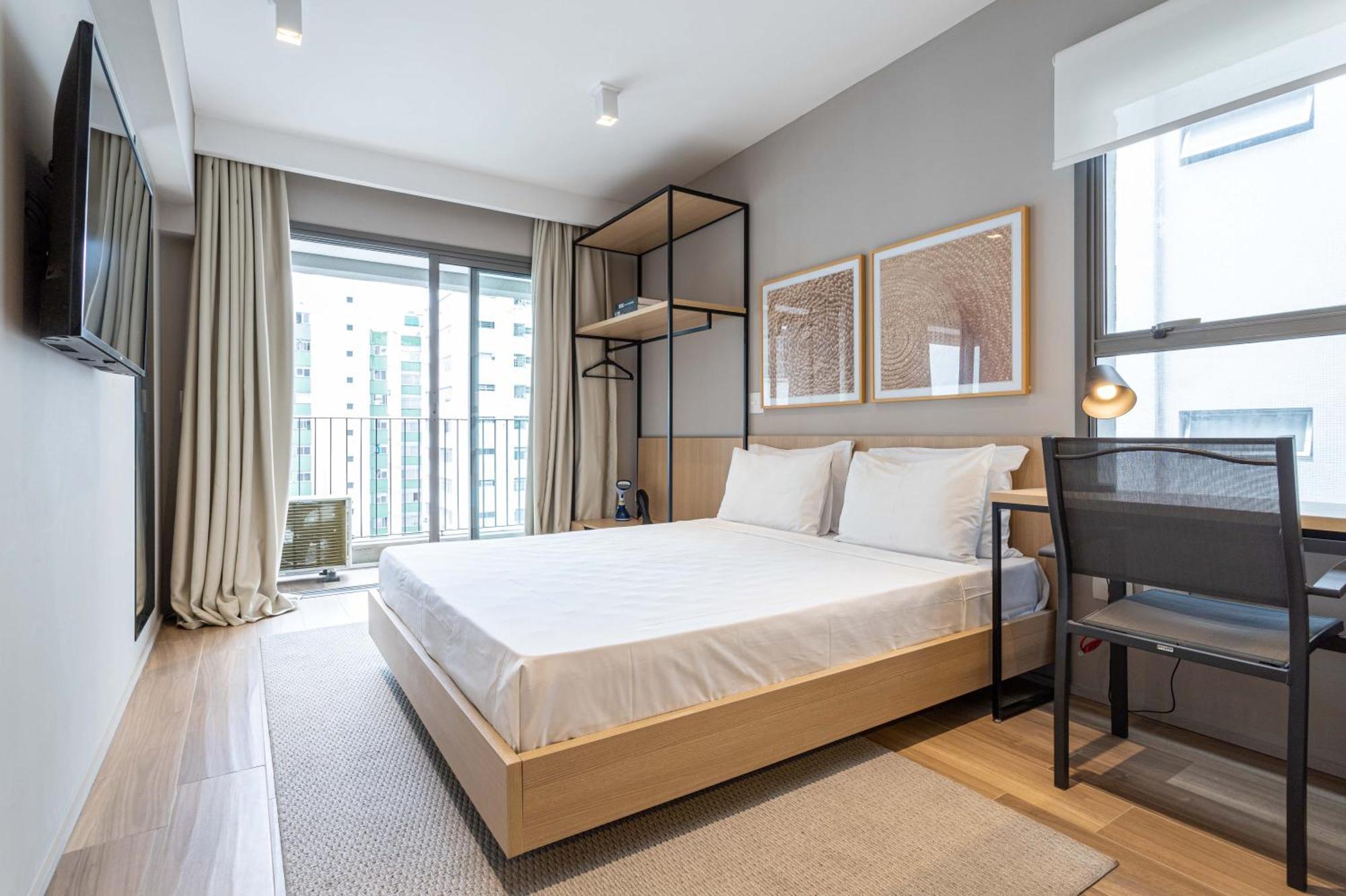 Apartamentos Proximos Ao Masp E A Metros Da Estacao Consolacao E Avenida Paulista - Next Haddock ساو باولو المظهر الخارجي الصورة