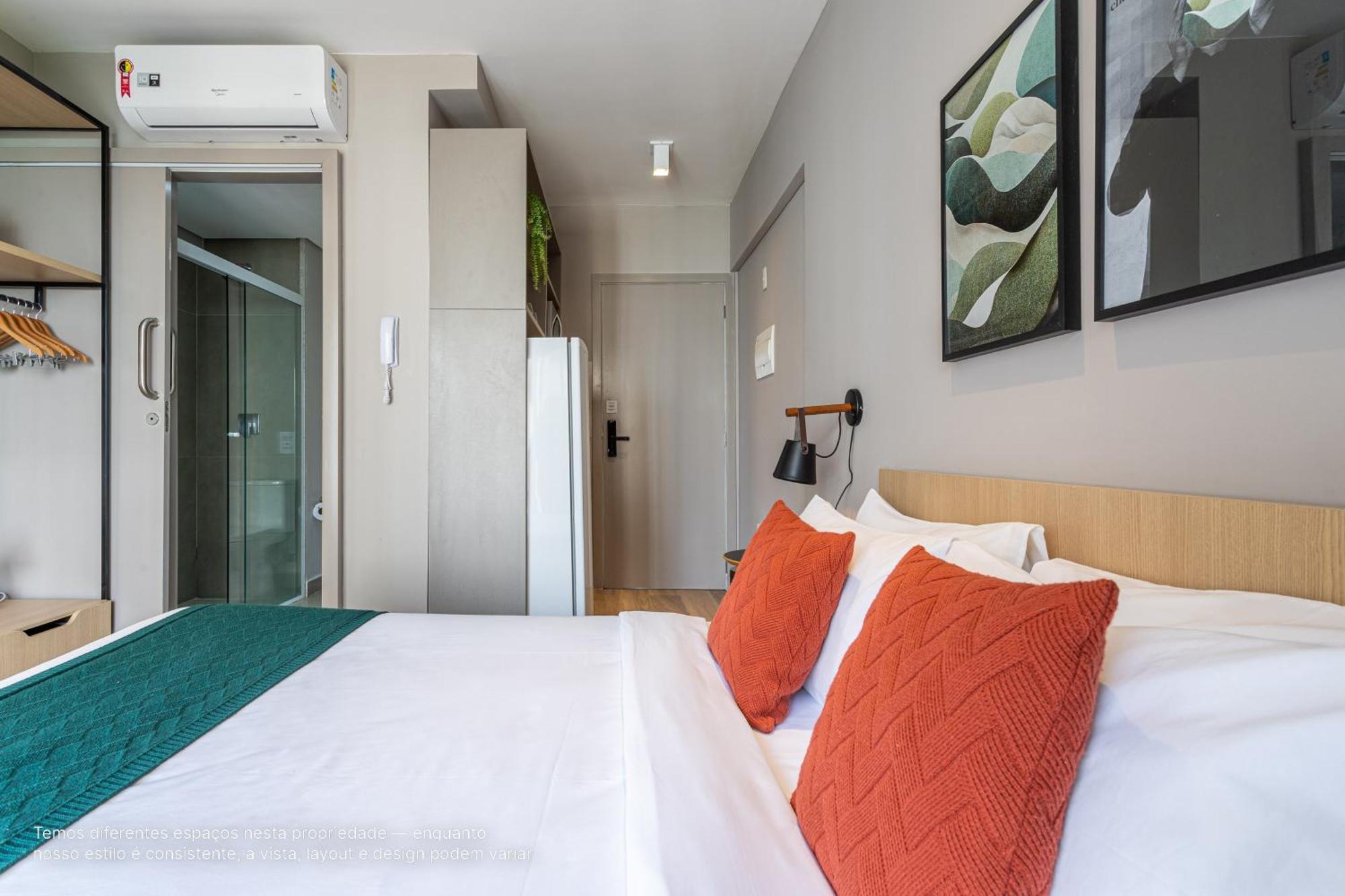 Apartamentos Proximos Ao Masp E A Metros Da Estacao Consolacao E Avenida Paulista - Next Haddock ساو باولو الغرفة الصورة
