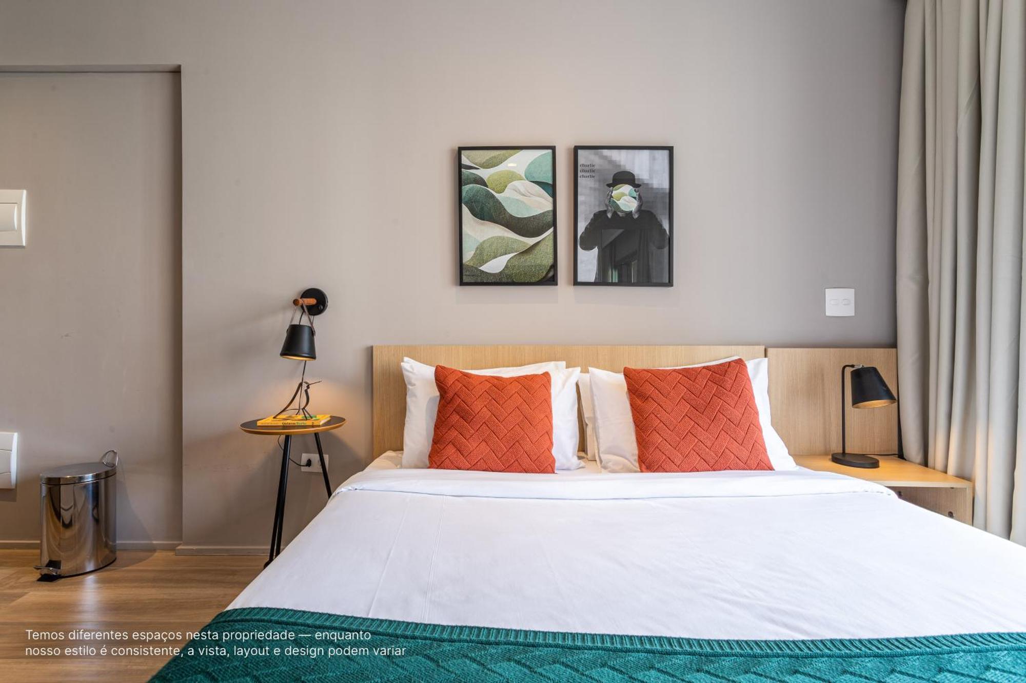 Apartamentos Proximos Ao Masp E A Metros Da Estacao Consolacao E Avenida Paulista - Next Haddock ساو باولو الغرفة الصورة